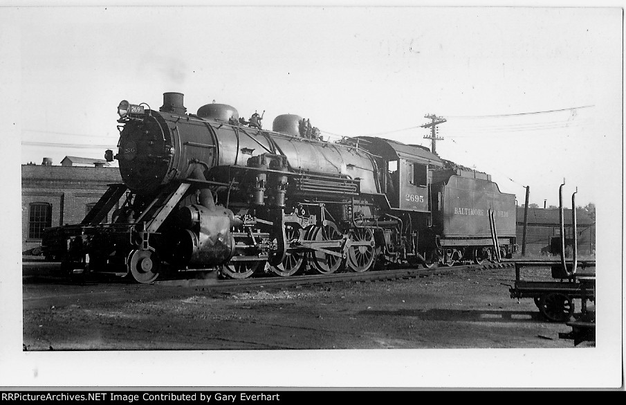 Baltimore & Ohio 2-8-0 #2695